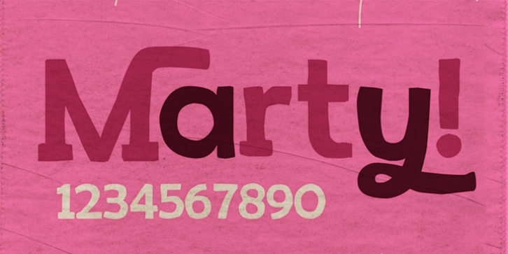 MartySpring font preview
