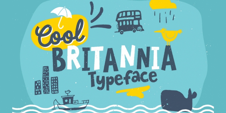 Cool Britannia font preview
