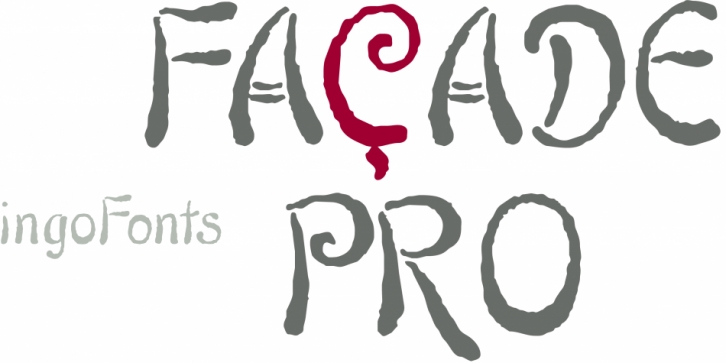 Facade Pro font preview