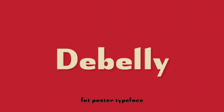 Debelly font preview