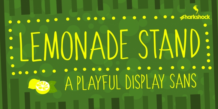 Lemonade Stand font preview