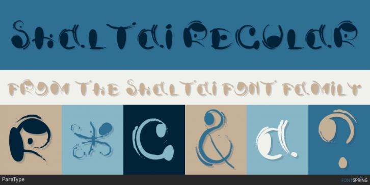 Shaltai font preview