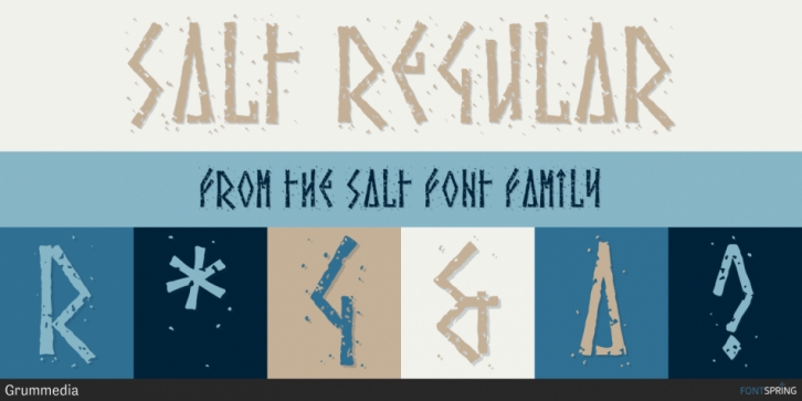 Salt font preview