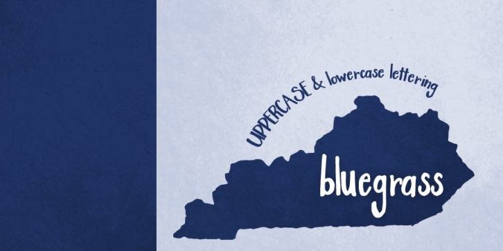 Bluegrass font preview