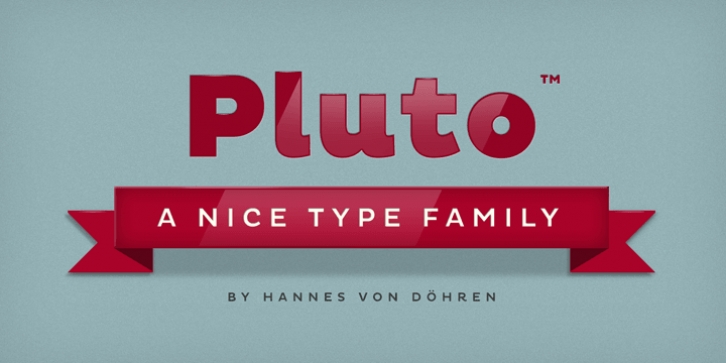 Pluto font preview