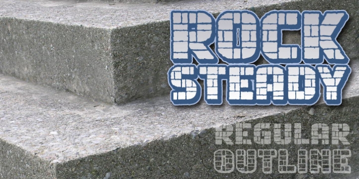 Rocksteady BB font preview