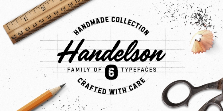 Handelson font preview