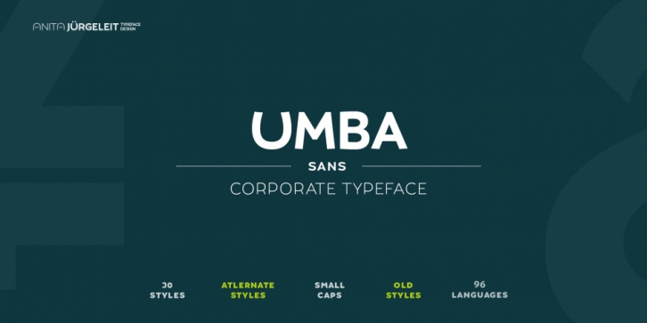 Umba Sans font preview