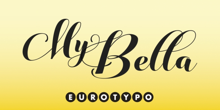 MyBella font preview