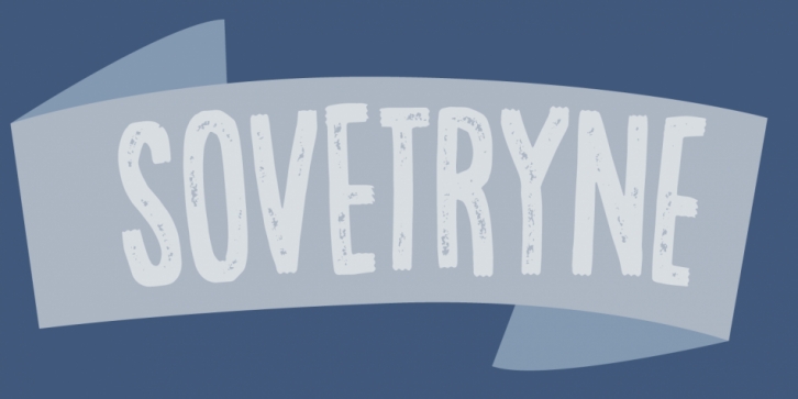 Sovetryne font preview