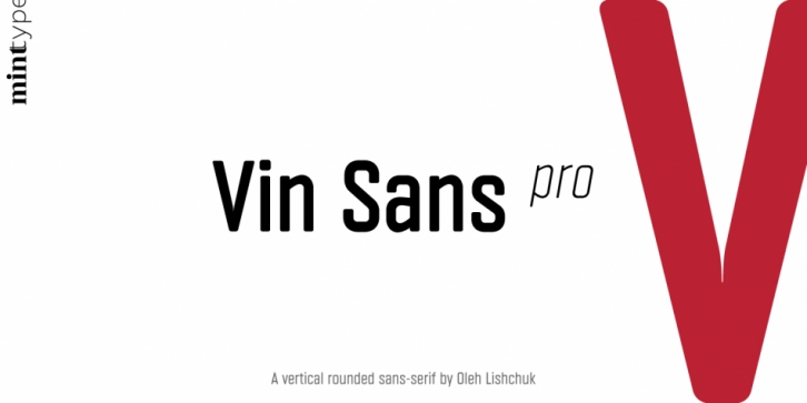 Vin Sans Pro font preview
