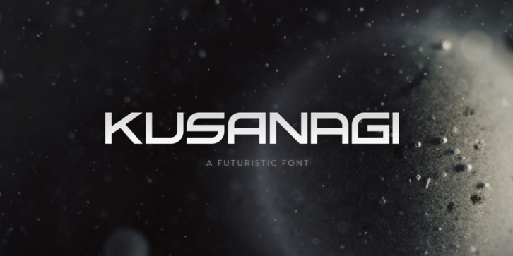 Kusanagi font preview