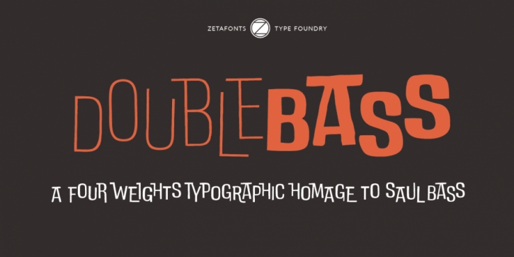 DoubleBass font preview