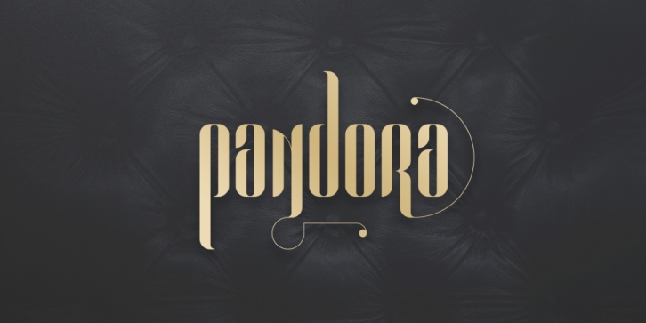 Pandora font preview