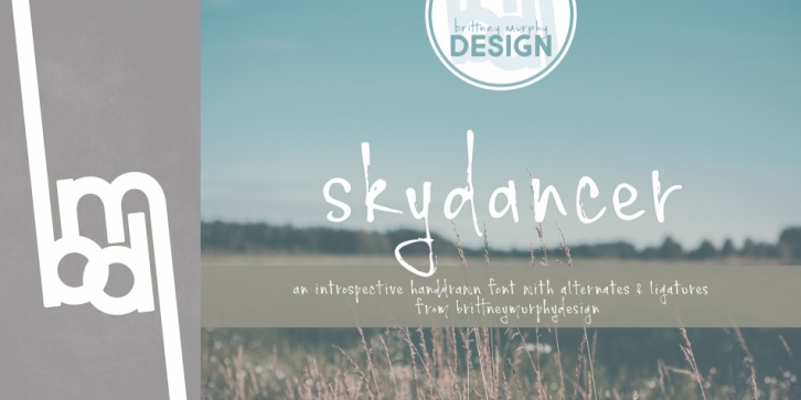 Skydancer font preview