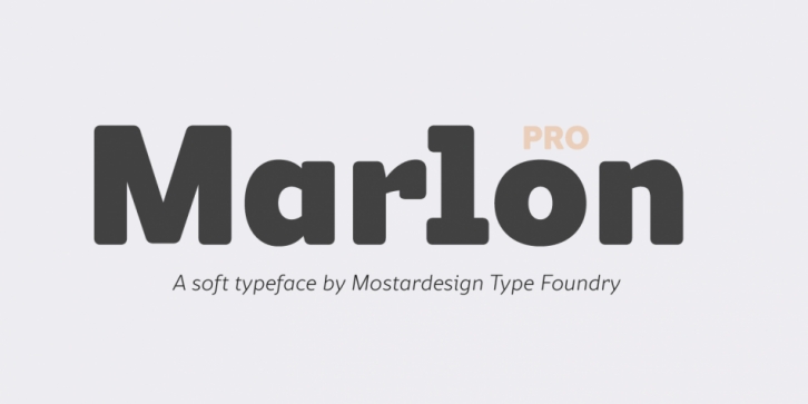 Marlon Pro font preview