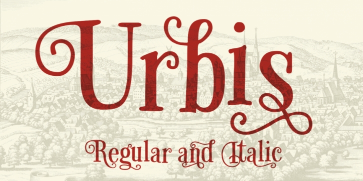 Urbis font preview