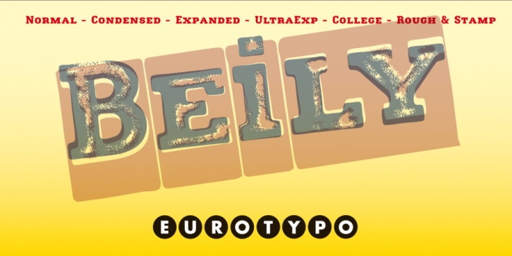 Beily font preview
