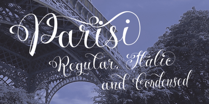 Parisi font preview