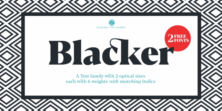 Blacker font preview
