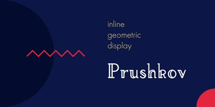 Prushkov font preview
