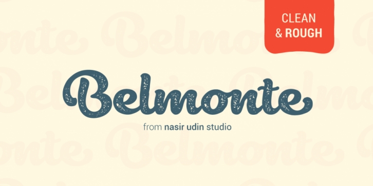 Belmonte font preview