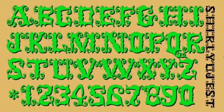ShirleyUJest font preview