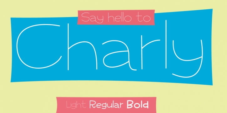 Charly font preview