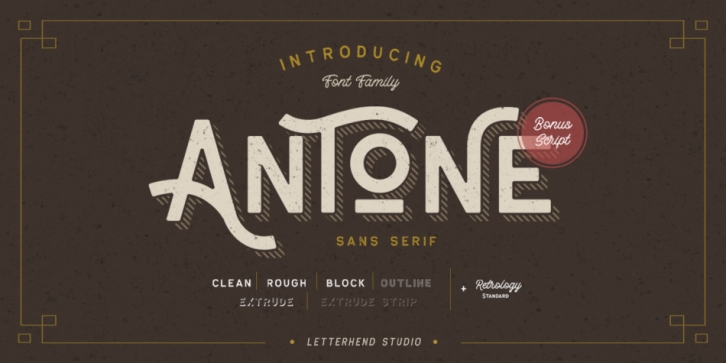 Antone font preview