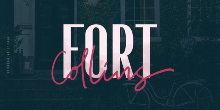 Fort Collins font preview