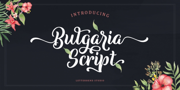 Bulgaria font preview