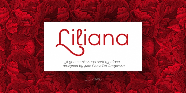 Liliana font preview