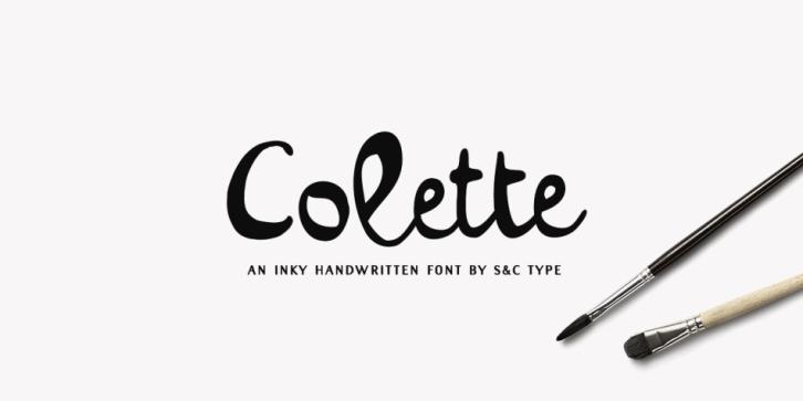 Colette font preview