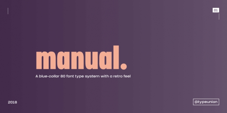 Manual font preview