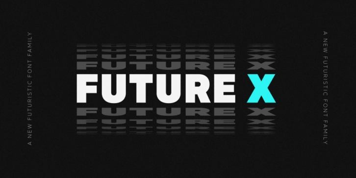 MADE Future X font preview
