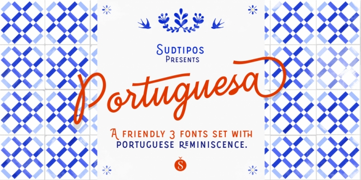 Portuguesa Set font preview