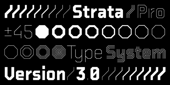 BB Strata Pro font preview