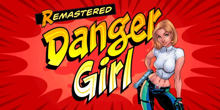 Danger Girl font preview
