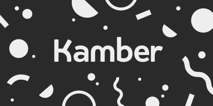 Kamber font preview