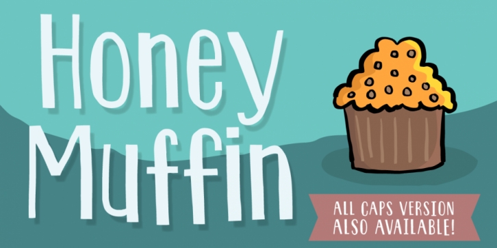 Honey Muffin font preview