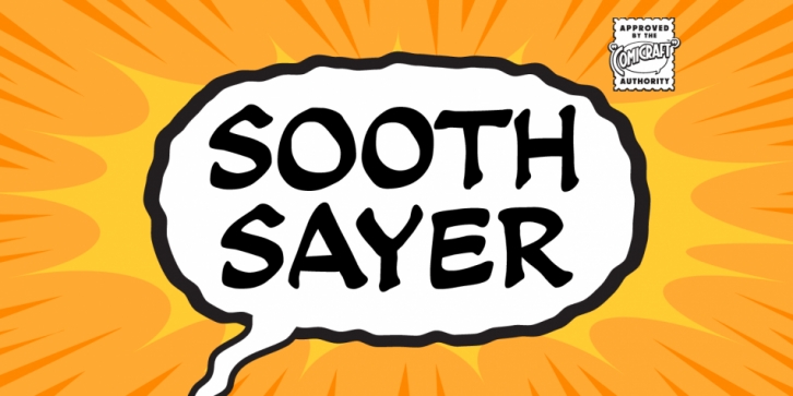Soothsayer font preview
