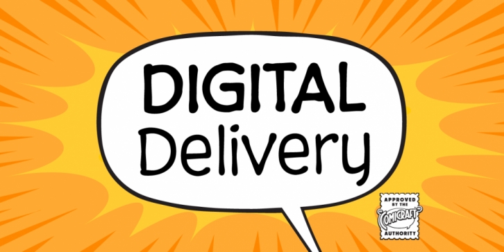 Digital Delivery font preview