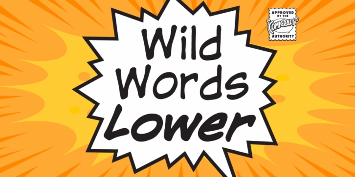 Wildwords Lower font preview