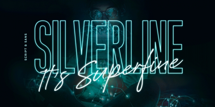 Silverline font preview