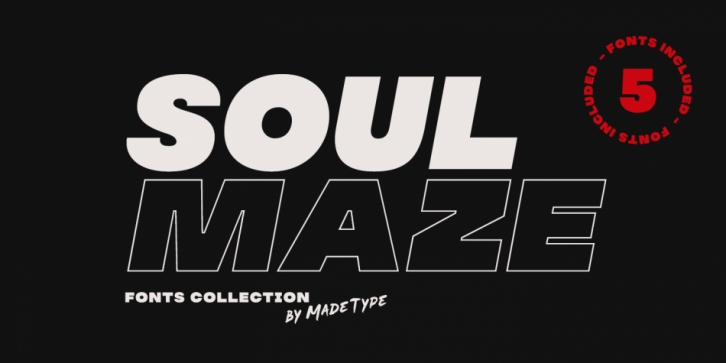 MADE Soulmaze font preview