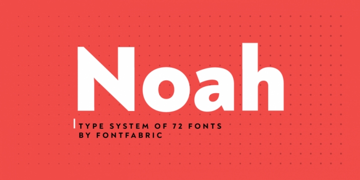 Noah font preview
