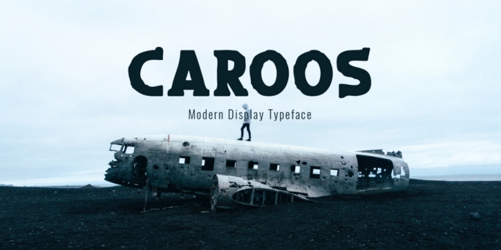 Caroos font preview
