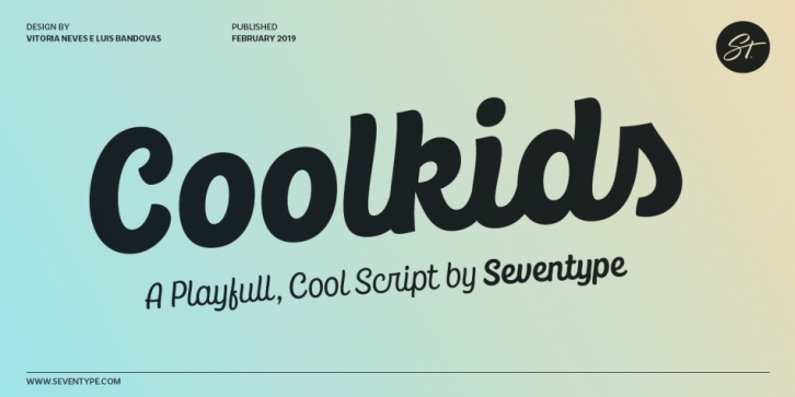 CoolKids font preview