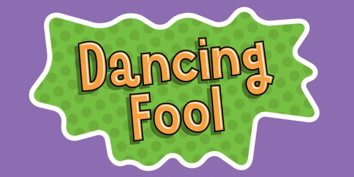 Dancing Fool font preview