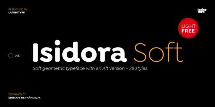 Isidora Soft font preview